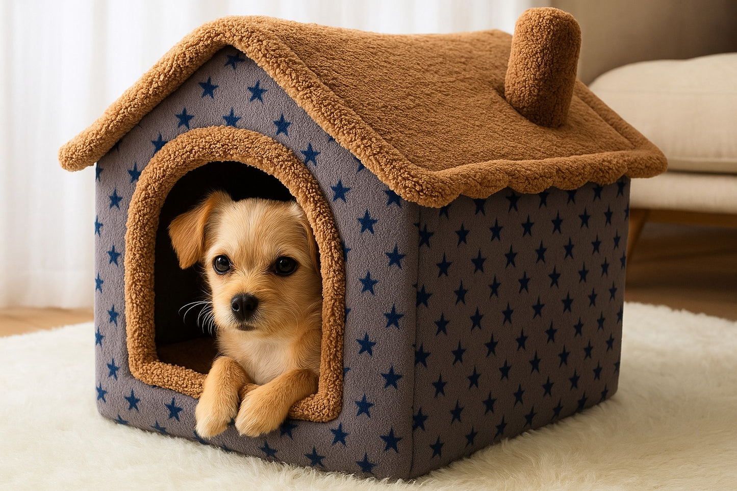 Foldable Deep Sleep Pet House