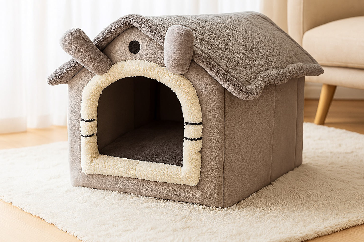 Foldable Deep Sleep Pet House
