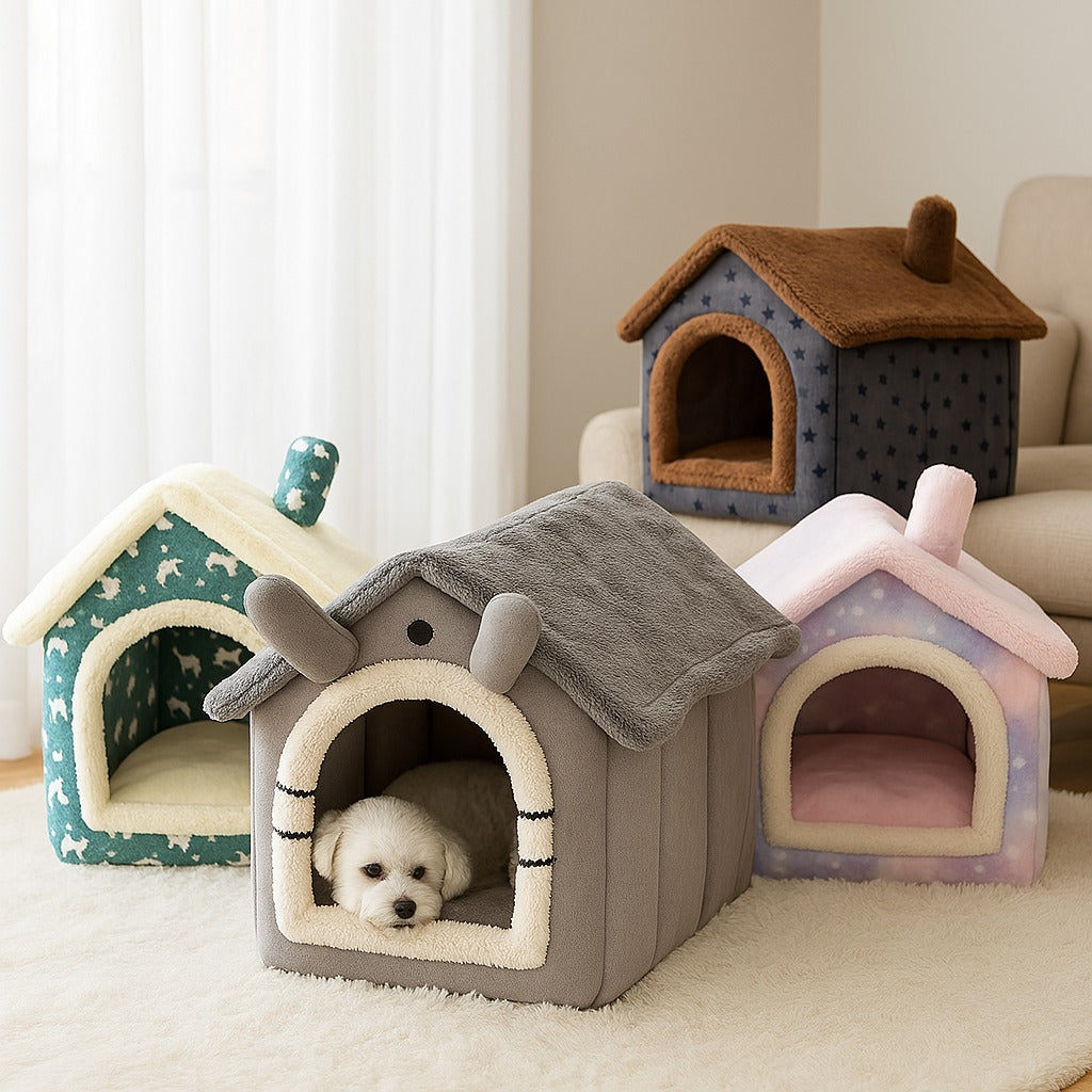 Foldable Deep Sleep Pet House