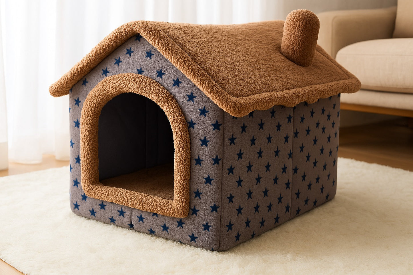 Foldable Deep Sleep Pet House