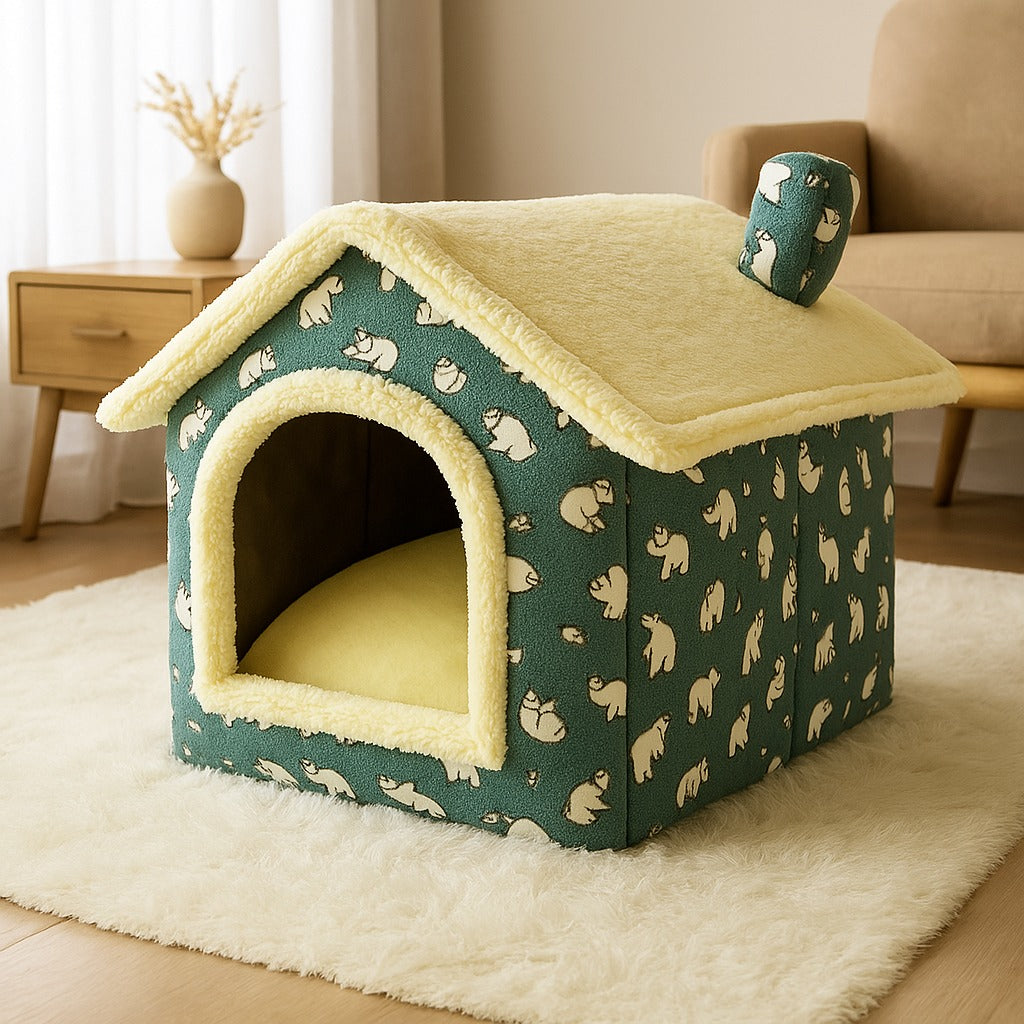 Foldable Deep Sleep Pet House
